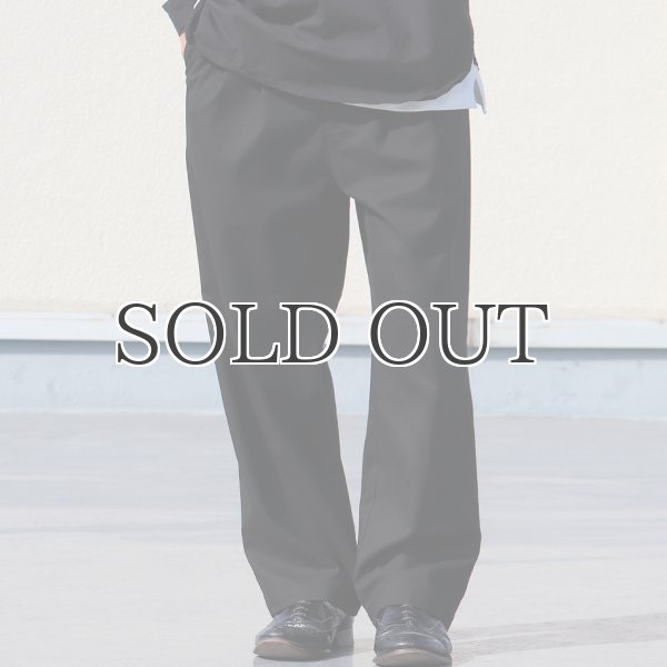 画像11: ギャバジンストレッチ 2タック イージーワイドパンツ【MADE IN JAPAN】『日本製』/ Upscape Audience (11)