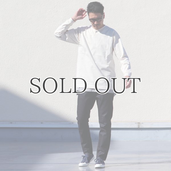 画像9: VORTEX 8オンス（MVS天竺）コンチョボタンヘンリー 長袖Tee【MADE IN JAPAN】『日本製』/ Upscape Audience (9)