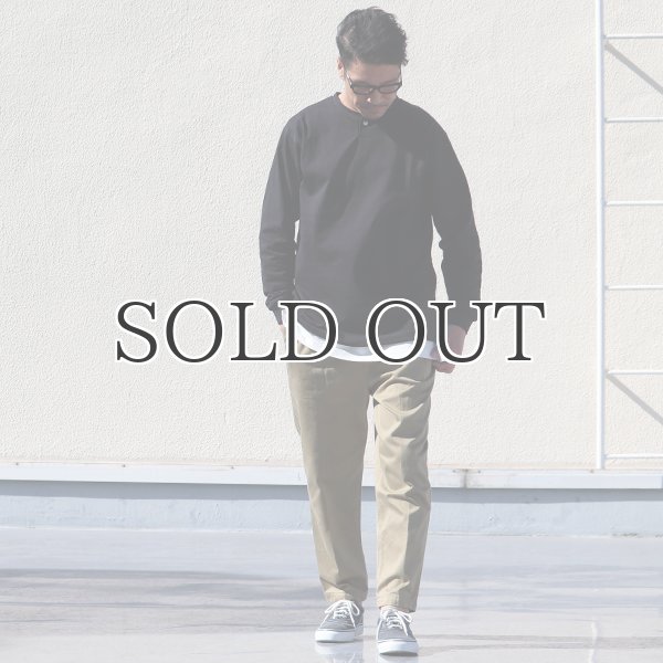 画像9: VORTEX 8オンス（MVS天竺）コンチョボタンヘンリー 長袖Tee【MADE IN JAPAN】『日本製』/ Upscape Audience (9)