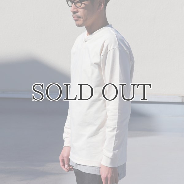 画像11: VORTEX 8オンス（MVS天竺）コンチョボタンヘンリー 長袖Tee【MADE IN JAPAN】『日本製』/ Upscape Audience (11)