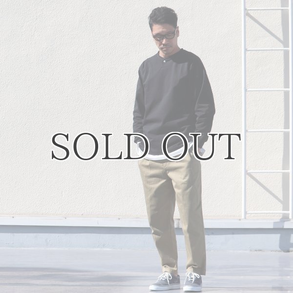 画像10: VORTEX 8オンス（MVS天竺）コンチョボタンヘンリー 長袖Tee【MADE IN JAPAN】『日本製』/ Upscape Audience (10)