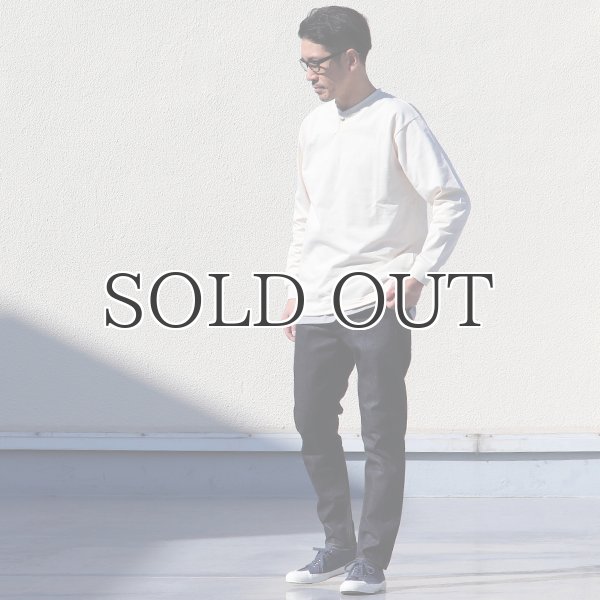 画像8: VORTEX 8オンス（MVS天竺）コンチョボタンヘンリー 長袖Tee【MADE IN JAPAN】『日本製』/ Upscape Audience (8)