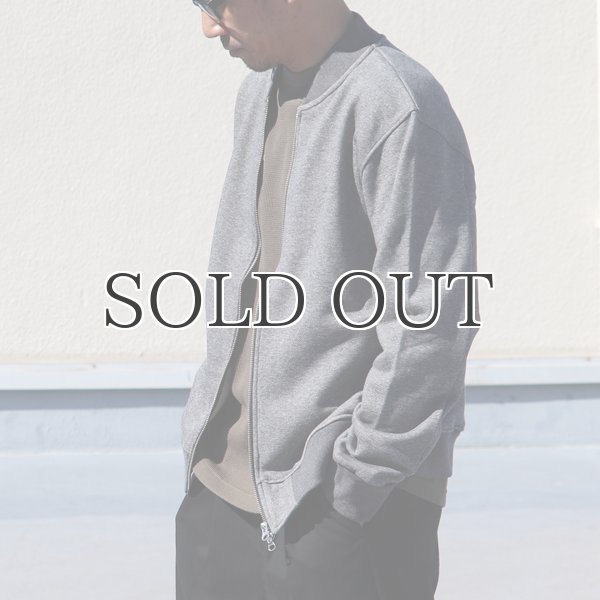 画像5: 度詰裏毛シンプルMA-1ブルゾン【MADE IN JAPAN】『日本製』/ Upscape Audience (5)