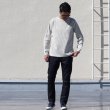 画像6: 度詰ワッフル6.6オンス スプリットスリーブ　ミリタリーLS TEE【MADE IN JAPAN】『日本製』 / Upscape Audience (6)