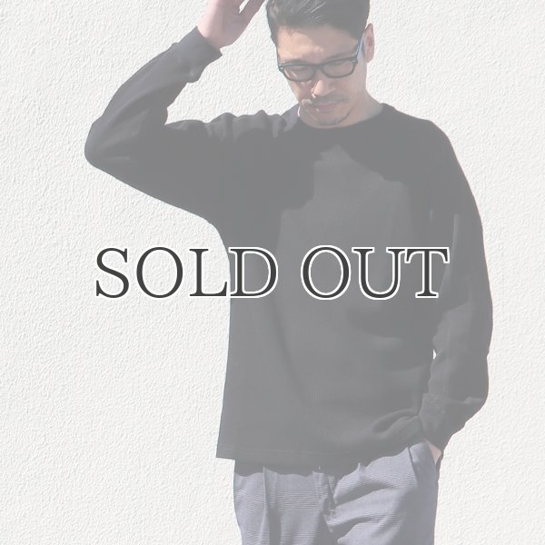 画像8: 度詰ワッフル6.6オンス スプリットスリーブ　ミリタリーLS TEE【MADE IN JAPAN】『日本製』 / Upscape Audience (8)