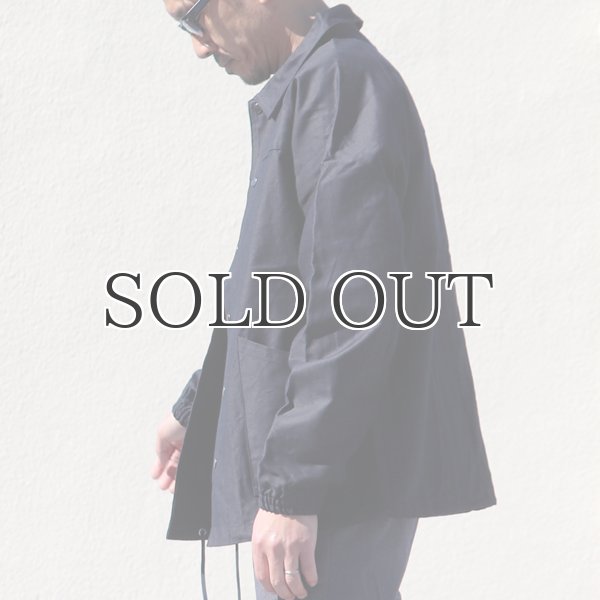 画像10: 【RE PRICE/価格改定】ヨコムラバックサテン アシンメトリーコーチジャケット 『日本製』/ Upscape Audience (10)