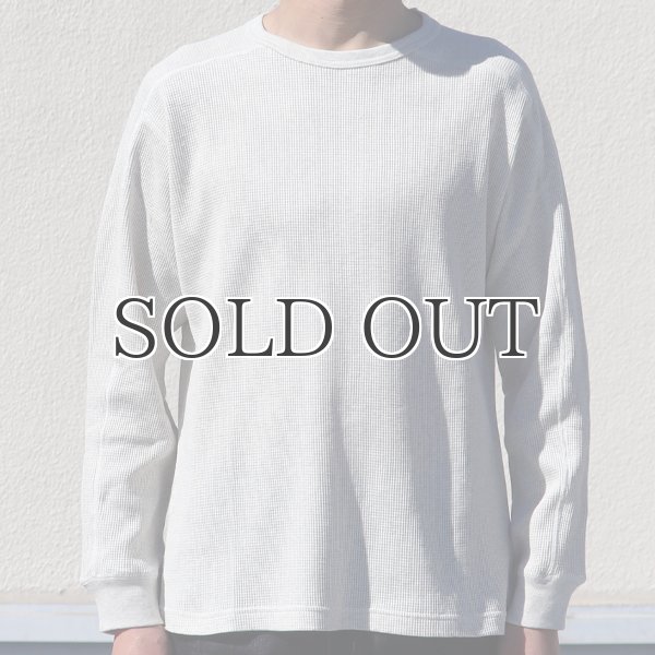 画像9: 度詰ワッフル6.6オンス スプリットスリーブ ミリタリーLS TEE【MADE IN JAPAN】『日本製』 / Upscape Audience (9)