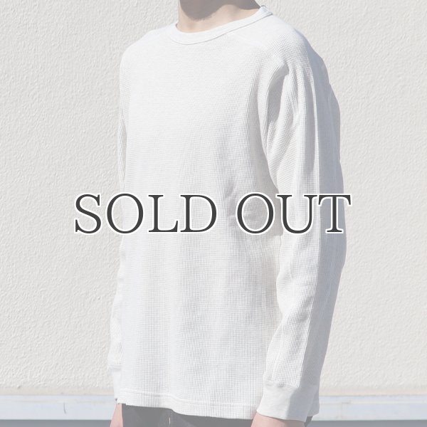 画像10: 度詰ワッフル6.6オンス スプリットスリーブ ミリタリーLS TEE【MADE IN JAPAN】『日本製』 / Upscape Audience (10)
