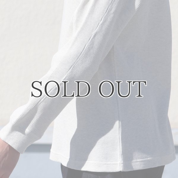 画像16: 度詰ワッフル6.6オンス スプリットスリーブ ミリタリーLS TEE【MADE IN JAPAN】『日本製』 / Upscape Audience (16)