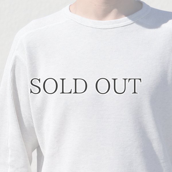 画像14: 度詰ワッフル6.6オンス スプリットスリーブ ミリタリーLS TEE【MADE IN JAPAN】『日本製』 / Upscape Audience (14)