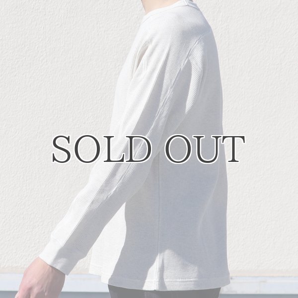 画像11: 度詰ワッフル6.6オンス スプリットスリーブ ミリタリーLS TEE【MADE IN JAPAN】『日本製』 / Upscape Audience (11)