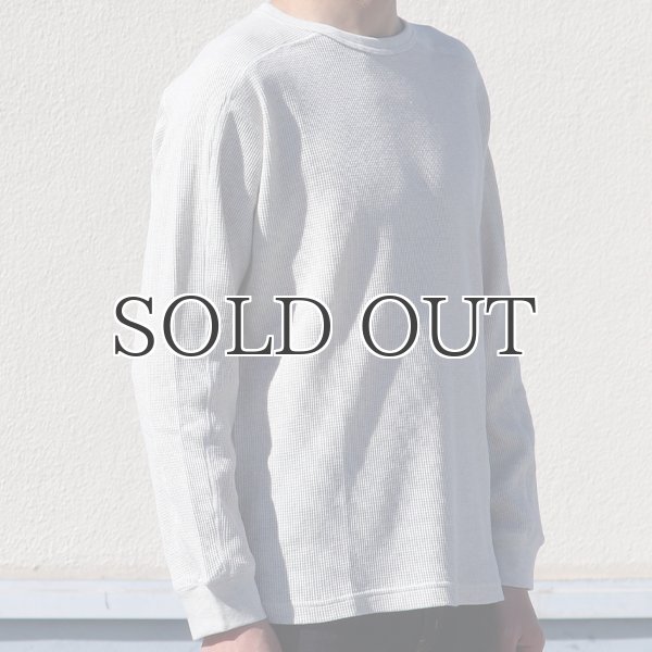 画像13: 度詰ワッフル6.6オンス スプリットスリーブ ミリタリーLS TEE【MADE IN JAPAN】『日本製』 / Upscape Audience (13)
