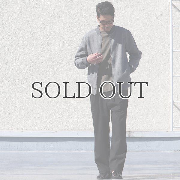 画像7: 度詰裏毛シンプルMA-1ブルゾン【MADE IN JAPAN】『日本製』/ Upscape Audience (7)