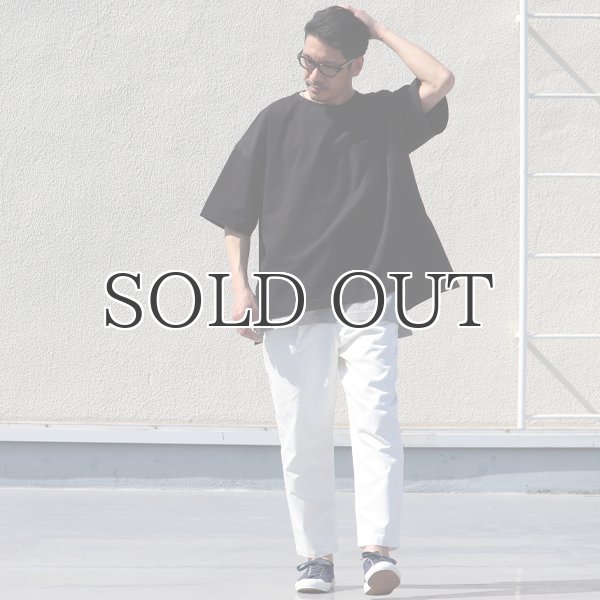 画像8: VORTEX 8オンス（MVS天竺）サイドスリット ハーフスリーブ ボクシーTee【MADE IN JAPAN】『日本製』/ Upscape Audience (8)