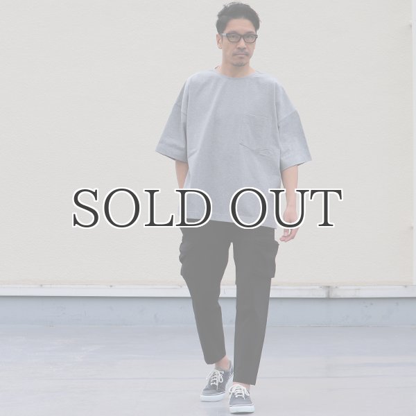 画像10: VORTEX 8オンス（MVS天竺）サイドスリット ハーフスリーブ ボクシーTee【MADE IN JAPAN】『日本製』/ Upscape Audience (10)