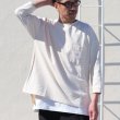 画像3: VORTEX 8オンス（MVS天竺）サイドスリット 七分袖 ボクシーTee【MADE IN JAPAN】『日本製』/ Upscape Audience (3)