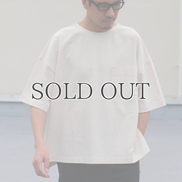 画像15: VORTEX 8オンス（MVS天竺）サイドスリット ハーフスリーブ ボクシーTee【MADE IN JAPAN】『日本製』/ Upscape Audience (15)