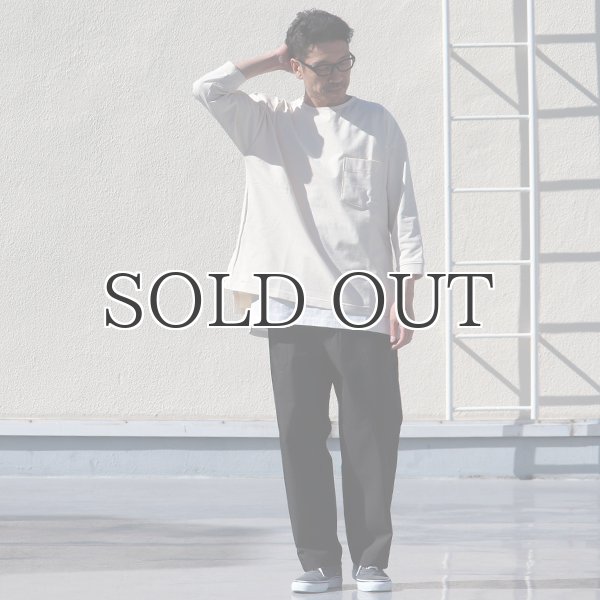 画像8: VORTEX 8オンス（MVS天竺）サイドスリット 七分袖 ボクシーTee【MADE IN JAPAN】『日本製』/ Upscape Audience (8)