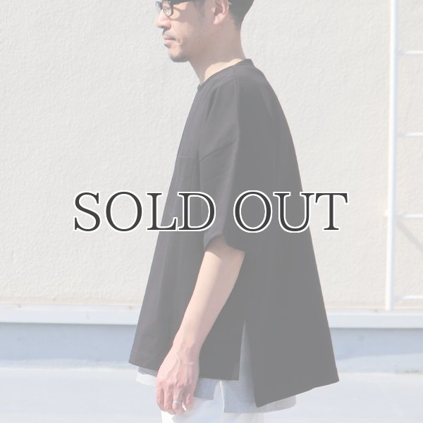 画像6: VORTEX 8オンス（MVS天竺）サイドスリット ハーフスリーブ ボクシーTee【MADE IN JAPAN】『日本製』/ Upscape Audience (6)