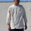 画像2: VORTEX 8オンス（MVS天竺）サイドスリット 七分袖 ボクシーTee【MADE IN JAPAN】『日本製』/ Upscape Audience (2)