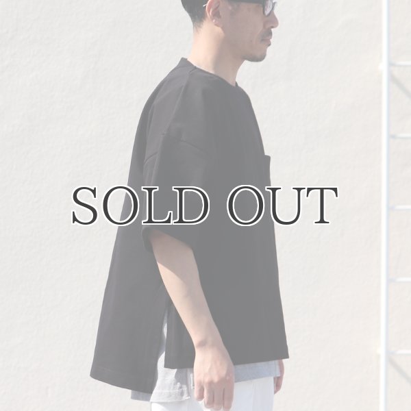 画像20: VORTEX 8オンス（MVS天竺）サイドスリット ハーフスリーブ ボクシーTee【MADE IN JAPAN】『日本製』/ Upscape Audience (20)