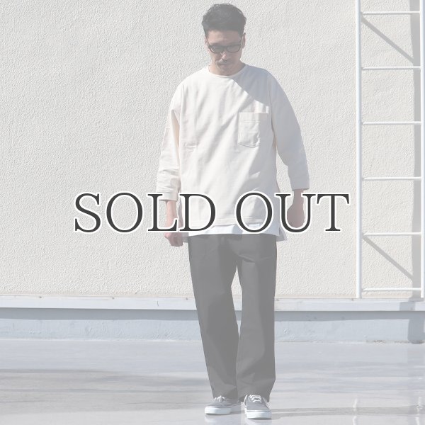 画像9: VORTEX 8オンス（MVS天竺）サイドスリット 七分袖 ボクシーTee【MADE IN JAPAN】『日本製』/ Upscape Audience (9)