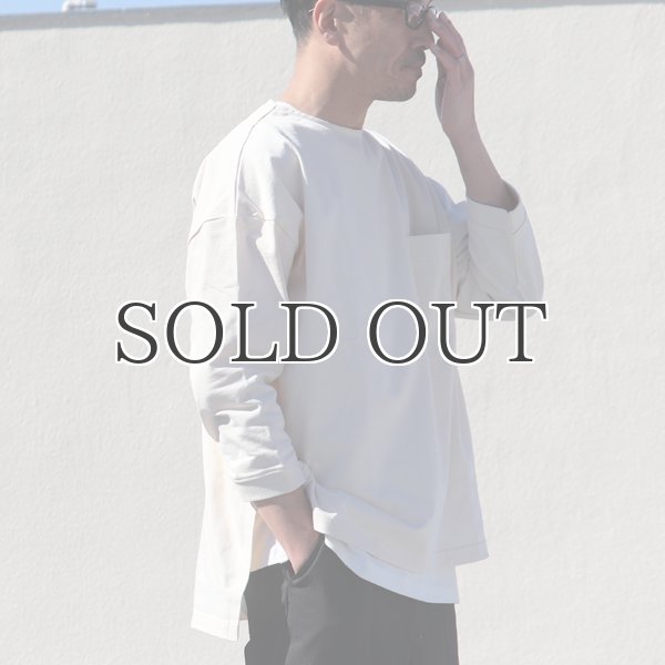 画像6: VORTEX 8オンス（MVS天竺）サイドスリット 七分袖 ボクシーTee【MADE IN JAPAN】『日本製』/ Upscape Audience (6)