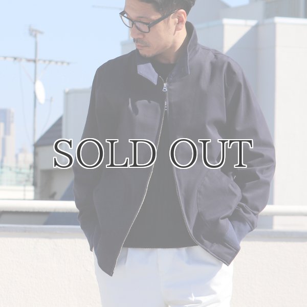 画像3: コットンモダールストレッチ G9スタンドブルゾン【MADE IN JAPAN】『日本製』/ Upscape Audience (3)