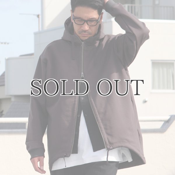 画像13: ハードコンパクト裏毛 16オンス バルーン フード ZIP モンスターパーカー【MADE IN JAPAN】【送料無料】『日本製』 / Upscape Audience (13)