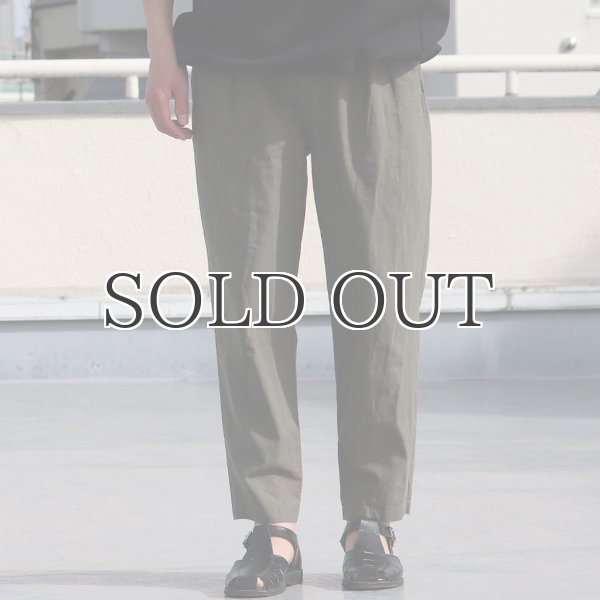 画像11: 綿麻ビンテージソフトキャンバス M52タックパンツ【MADE IN JAPAN】『日本製』 / Upscape Audience (11)