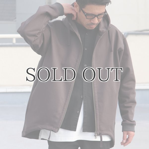 画像15: ハードコンパクト裏毛 16オンス バルーン フード ZIP モンスターパーカー【MADE IN JAPAN】【送料無料】『日本製』 / Upscape Audience (15)