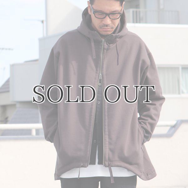 画像12: ハードコンパクト裏毛 16オンス バルーン フード ZIP モンスターパーカー【MADE IN JAPAN】【送料無料】『日本製』 / Upscape Audience (12)