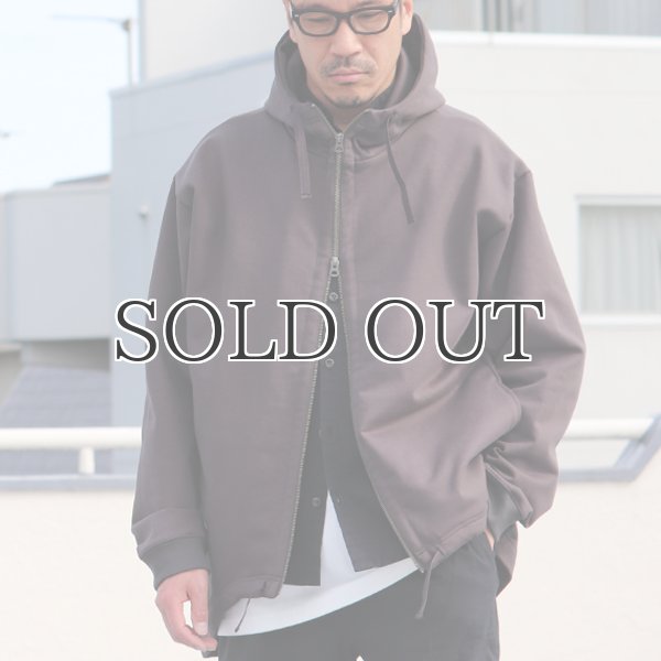 画像11: ハードコンパクト裏毛 16オンス バルーン フード ZIP モンスターパーカー【MADE IN JAPAN】【送料無料】『日本製』 / Upscape Audience (11)