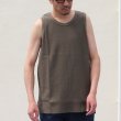 画像16: 度詰ワッフル6.6オンス  サイドスリット ロングベストタンク【MADE IN JAPAN】『日本製』/ Upscape Audience (16)