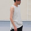 画像12: 度詰ワッフル6.6オンス  サイドスリット ロングベストタンク【MADE IN JAPAN】『日本製』/ Upscape Audience (12)