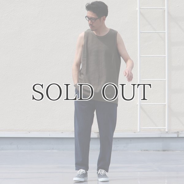 画像20: 度詰ワッフル6.6オンス  サイドスリット ロングベストタンク【MADE IN JAPAN】『日本製』/ Upscape Audience (20)