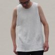 画像11: 度詰ワッフル6.6オンス  サイドスリット ロングベストタンク【MADE IN JAPAN】『日本製』/ Upscape Audience (11)