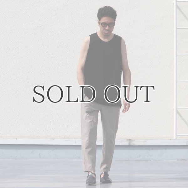 画像10: 度詰ワッフル6.6オンス  サイドスリット ロングベストタンク【MADE IN JAPAN】『日本製』/ Upscape Audience (10)