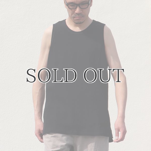 画像6: 度詰ワッフル6.6オンス  サイドスリット ロングベストタンク【MADE IN JAPAN】『日本製』/ Upscape Audience (6)