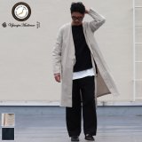 画像: 【RE PRICE / 価格改定】ソフトリネンコットンキャンバスガウン_Coat【MADE IN JAPAN】『日本製』  / Upscape Audience