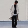 画像8: 【RE PRICE / 価格改定】ソフトリネンコットンキャンバスガウン_Coat【MADE IN JAPAN】『日本製』  / Upscape Audience (8)
