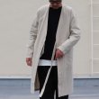 画像2: 【RE PRICE / 価格改定】ソフトリネンコットンキャンバスガウン_Coat【MADE IN JAPAN】『日本製』  / Upscape Audience (2)