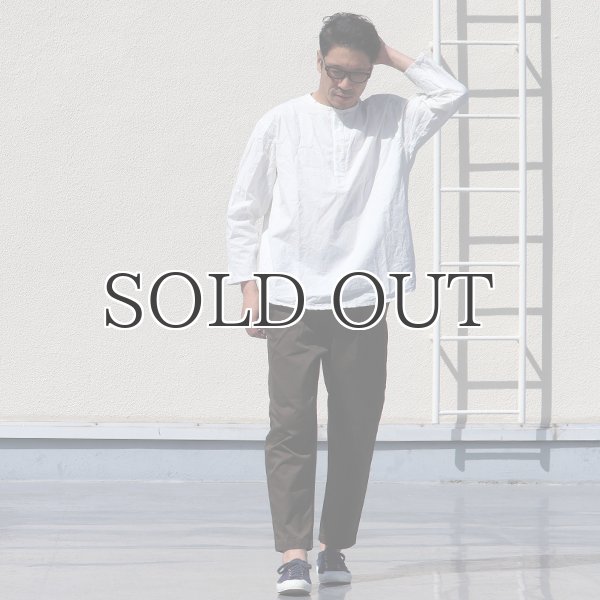 画像9: 馬布ヴィンテージフィニッシュクルーネックスリーピングシャツ【MADE IN JAPAN】『日本製』/ Upscape Audience (9)