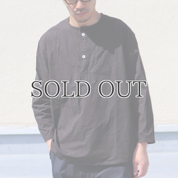 画像5: 馬布ヴィンテージフィニッシュクルーネックスリーピングシャツ【MADE IN JAPAN】『日本製』/ Upscape Audience (5)