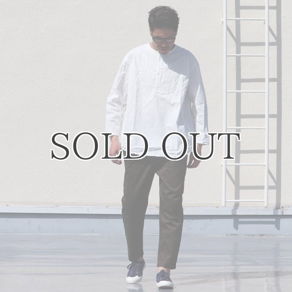 画像8: 馬布ヴィンテージフィニッシュクルーネックスリーピングシャツ【MADE IN JAPAN】『日本製』/ Upscape Audience (8)