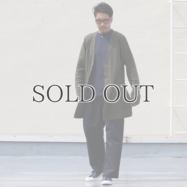 画像6: JPSダブルニット3Bロングカーディガン【MADE IN JAPAN】『日本製』/ Upscape Audience (6)