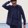 画像4: 【RE PRICE / 価格改定】ソフトエアー裏毛ノーカラーブルゾン【MADE IN JAPAN】『日本製』/ Upscape Audience (4)