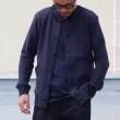 画像2: 【RE PRICE / 価格改定】ソフトエアー裏毛ノーカラーブルゾン【MADE IN JAPAN】『日本製』/ Upscape Audience (2)