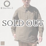 画像: 馬布ヴィンテージフィニッシュバンドカラースクエアロングシャツ【MADE IN JAPAN】『日本製』/ Upscape Audience