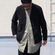画像4: 綿麻ビンテージソフトキャンバス モックV/N カーデジャケット『日本製』/ Upscape Audience (4)